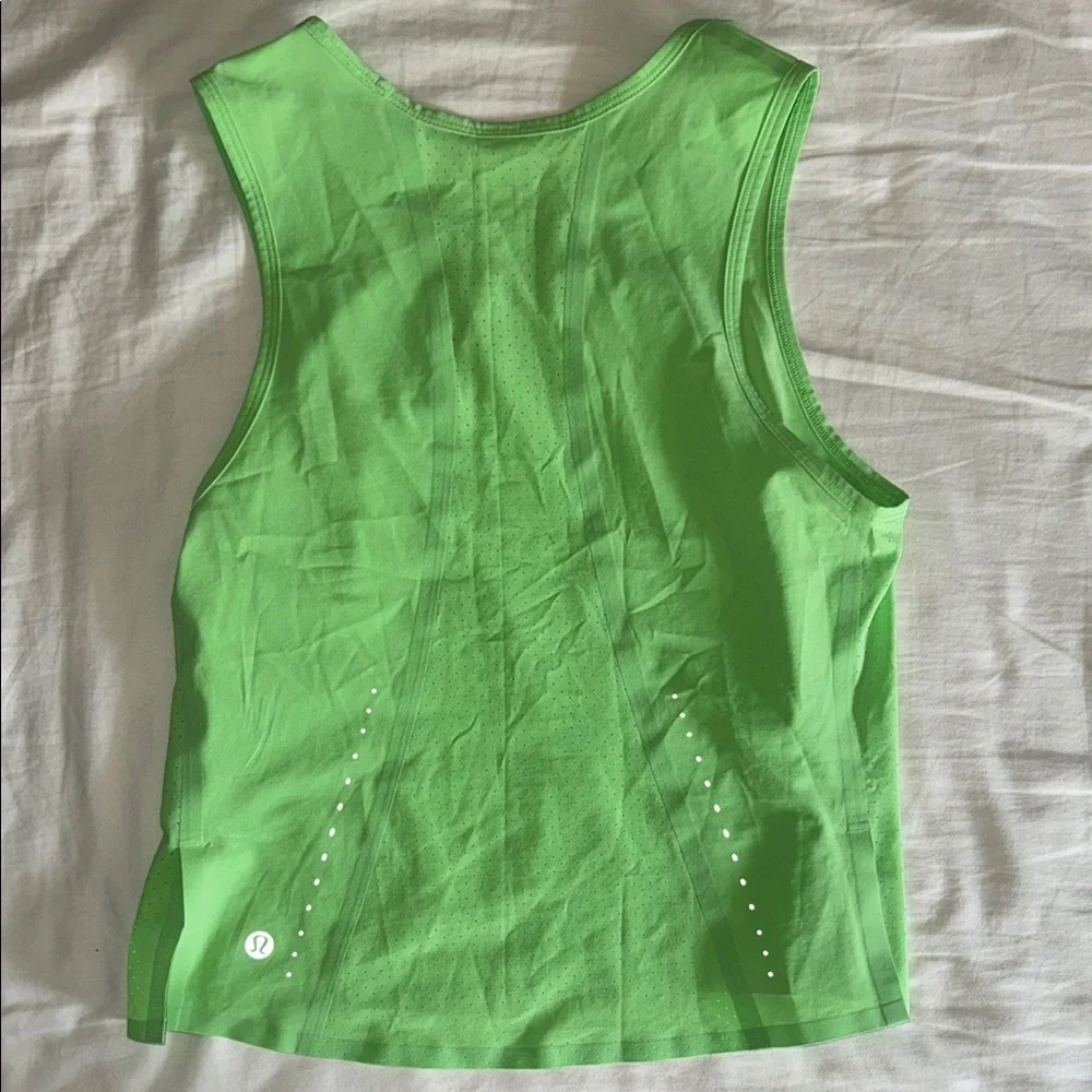 Neon Green Performance Tank Top